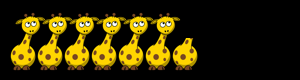 6.5 giraffes